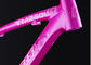 26er Aluminum Alloy Ladies Bike Small Frame , Pink Ladies Mtb Frame supplier