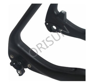 Matte Black Hardtail Carbon Bike Frame 142 X 12 Mm Thru - Axle Dropout supplier