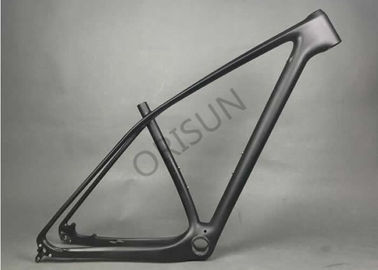 Lightweight Hardtail Full Carbon Bike Frame Customized Painting Design supplier