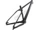 Black Carbon Fiber Custom Made Bike Frames Internal Cable Routing 26 Inch supplier