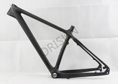 26 Inch Snow Carbon Fat Bike Frame Lightweight 190 X 12 Mm Thru - Axle Dropout supplier