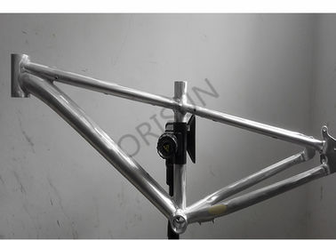 Lightweight Aluminum Silver Bmx Frame 12.6 Inch TIG Welding For Kids supplier